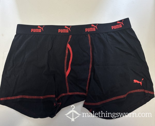 Black Puma Boxer Briefs Size XL