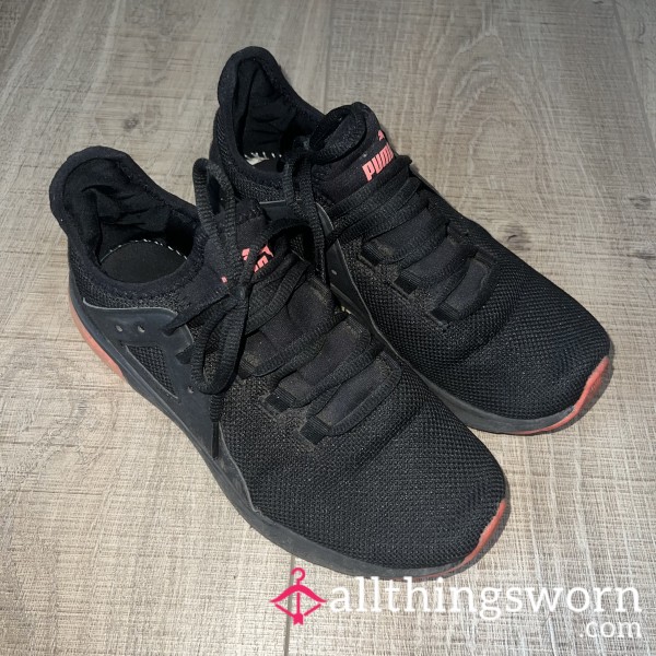 Black Puma Gym Sneakers