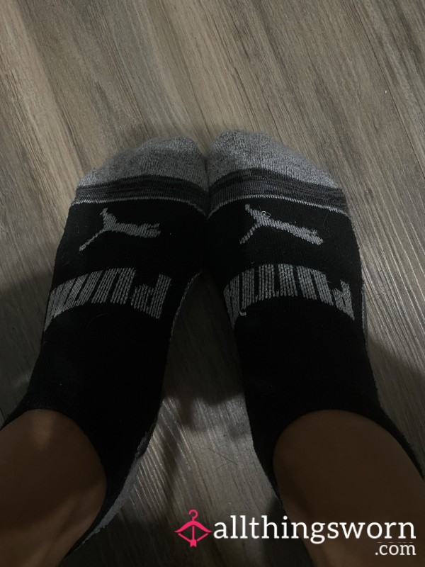 Black Puma Socks