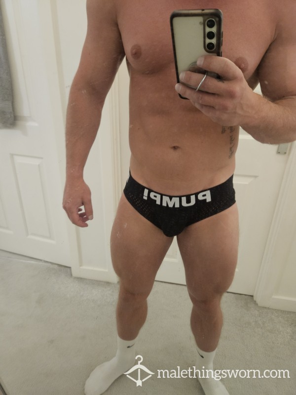 Black Pump Briefs