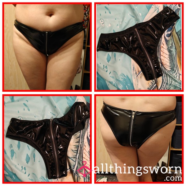 Black Pvc Knickers
