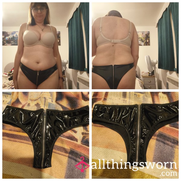 Black Pvc Knickers
