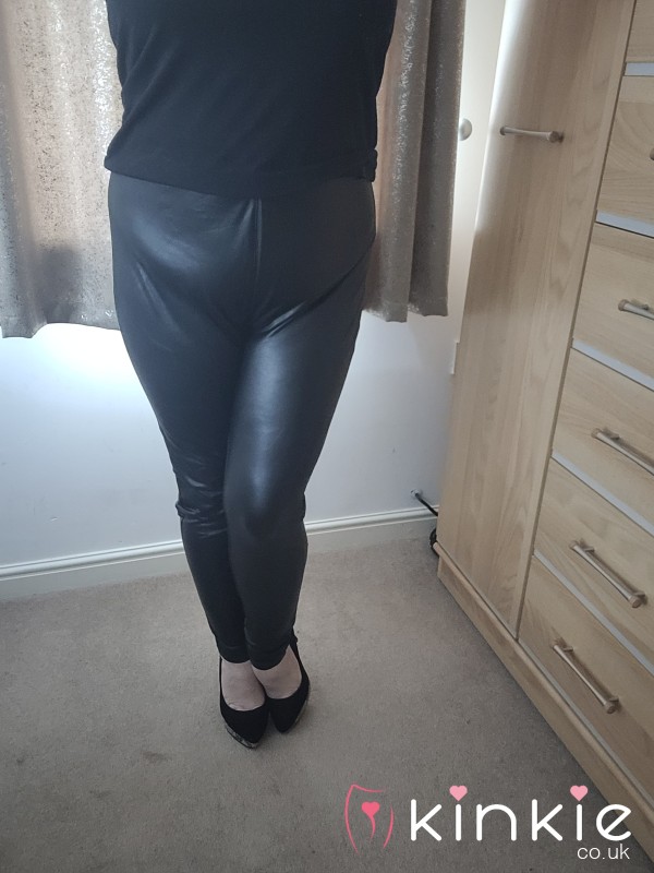 Black Pvc Leggings