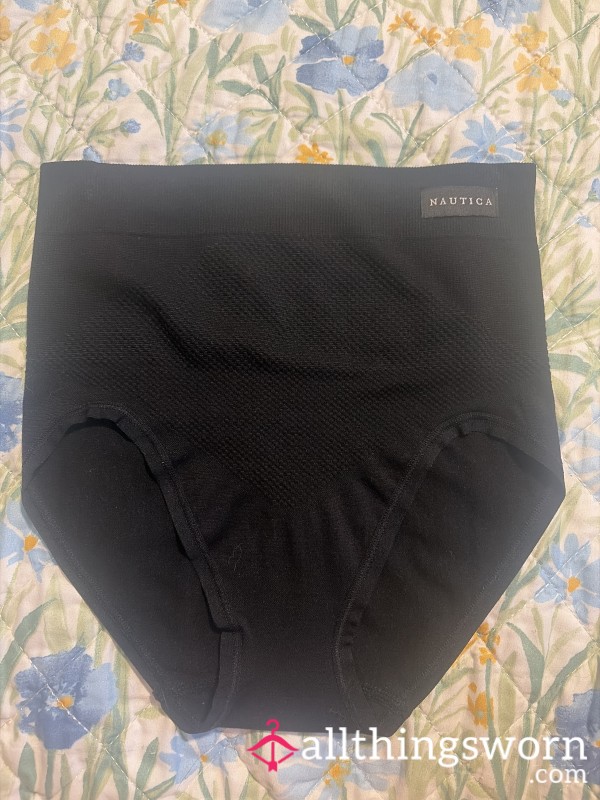 Black Rayon/nylon High Waisted Full Backs