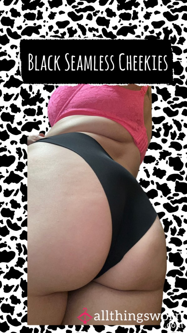 Black Seamless Panties
