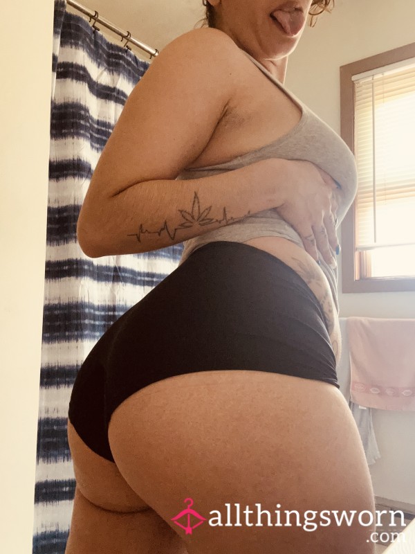 Black S**y Booty Shorts