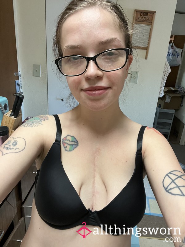 Black S**y Bra