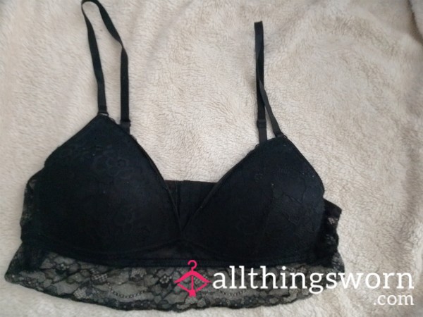 Black S**y Bra