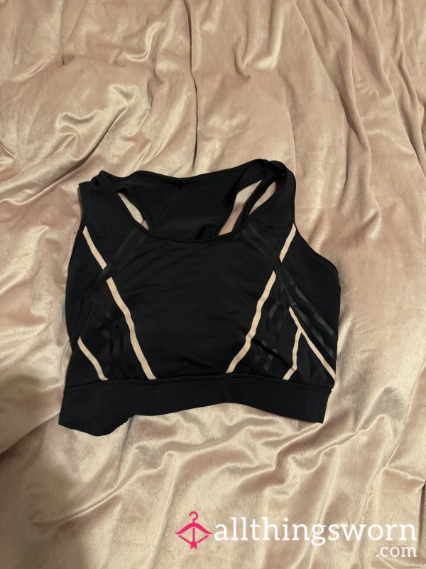 Black S**y Dirty Sports Bra