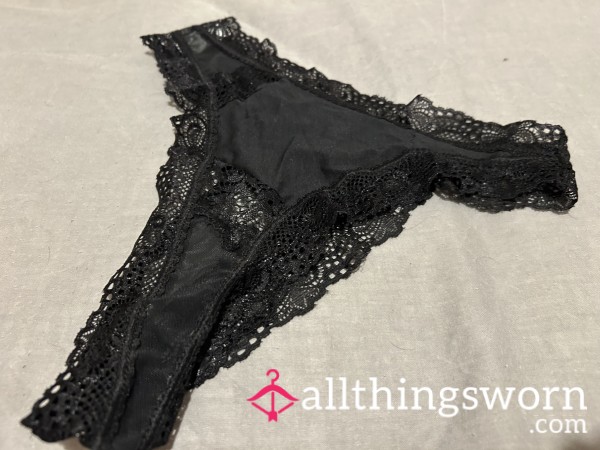 Black S**y Knickers