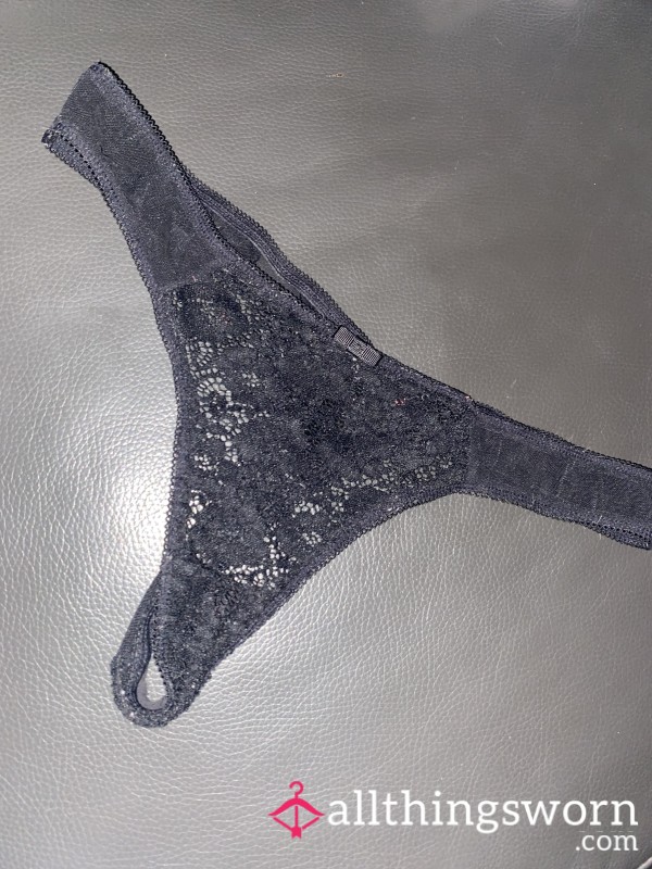 Black S**y Lace Thongs🖤 | Size M | Add Ons Are Available😏💦