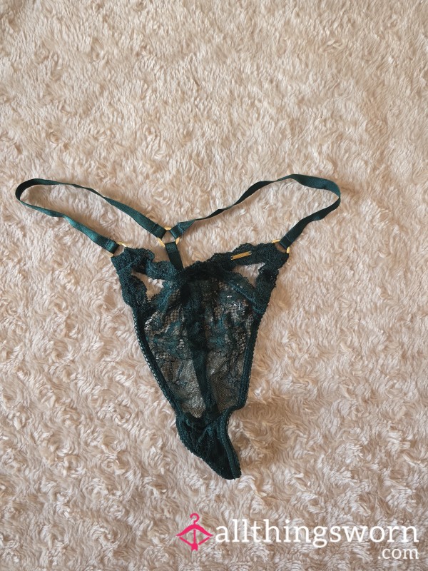 Black S**y Thong