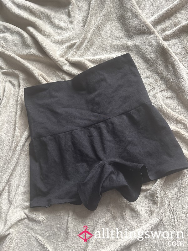Black Shape Wear Control Big Knickers Shorts Women’s Large Size 12 14 Uk
