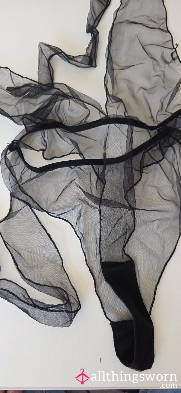 Black Sheer Lingerie