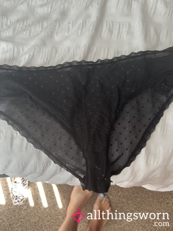 Black Sheer Panties