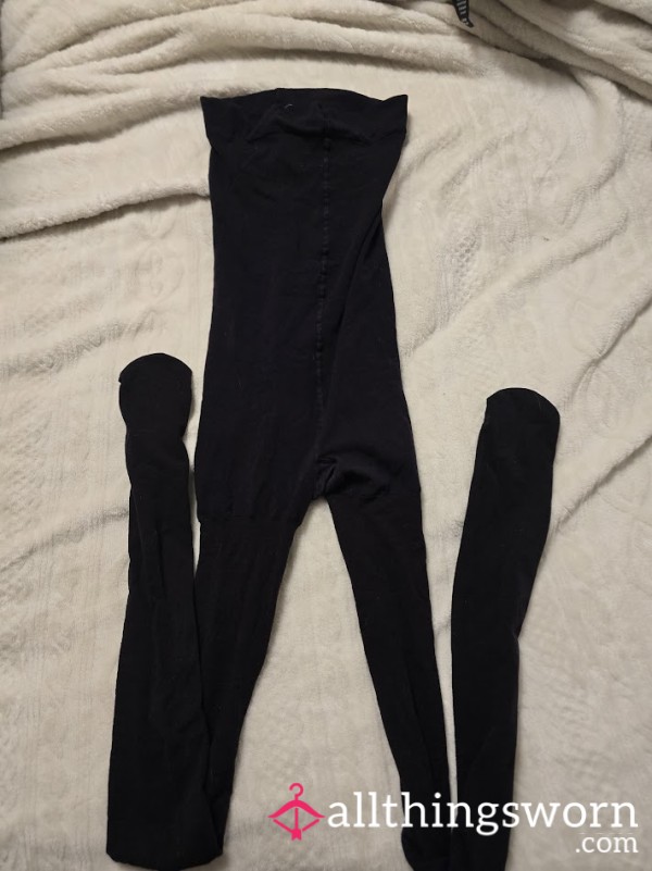 Black Sheer Pantyhose