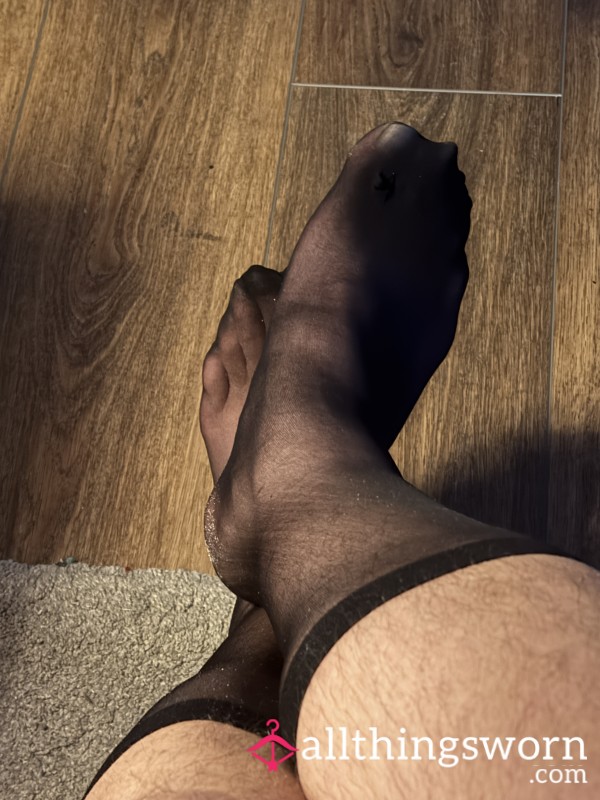 Black Sheer Socks