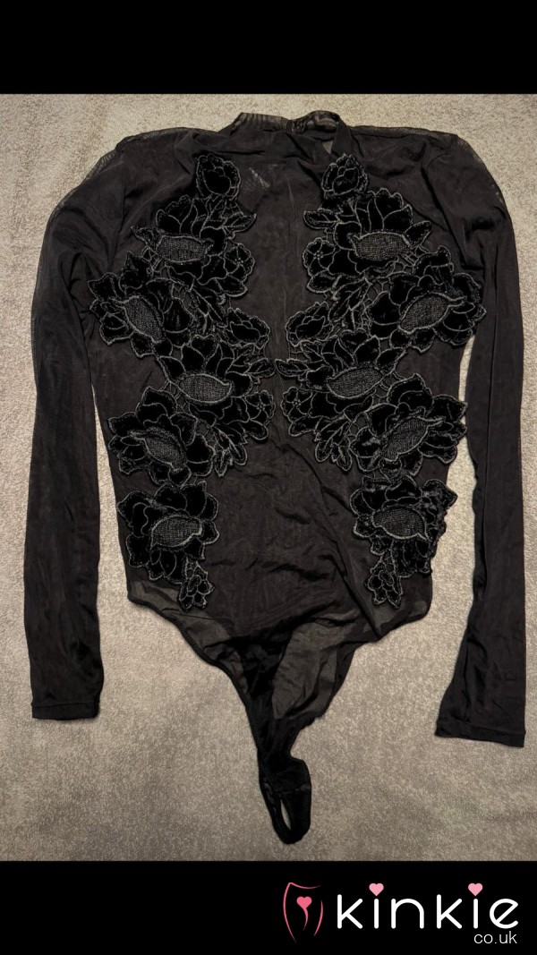 Black Sheet Bodysuit