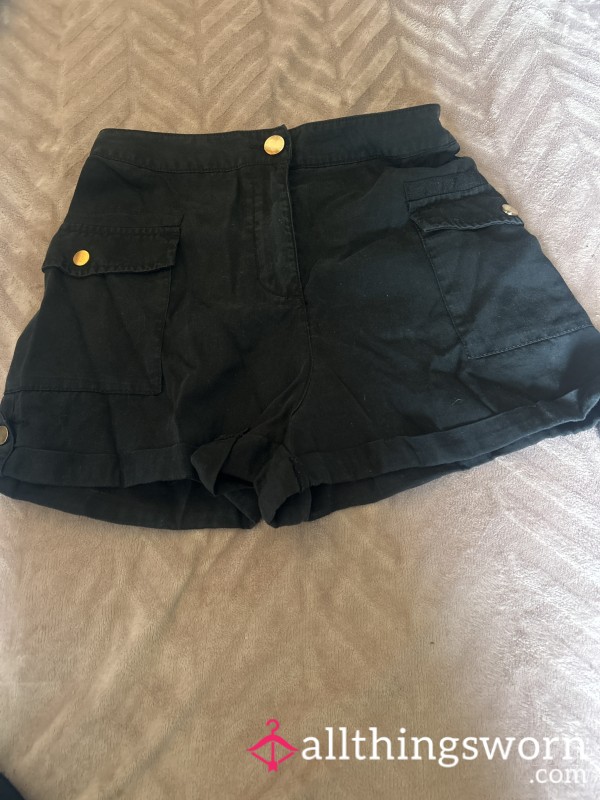 Black Shorts River Island