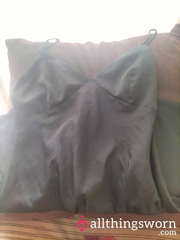 Black Silk Dress