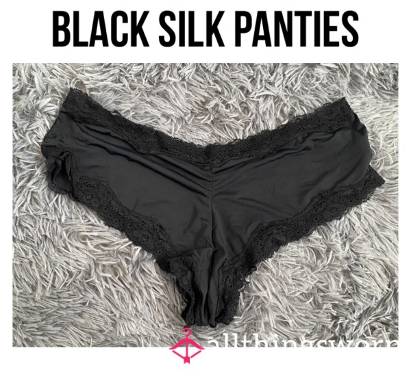 Black Silk Panties🖤