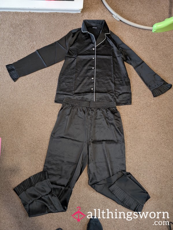 Black Silk Pjs