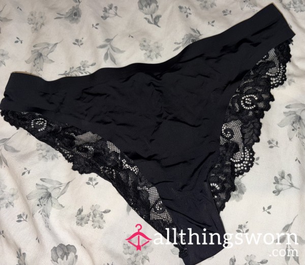 Black, Silky & Lace Panties, Available To Your Preference🖤