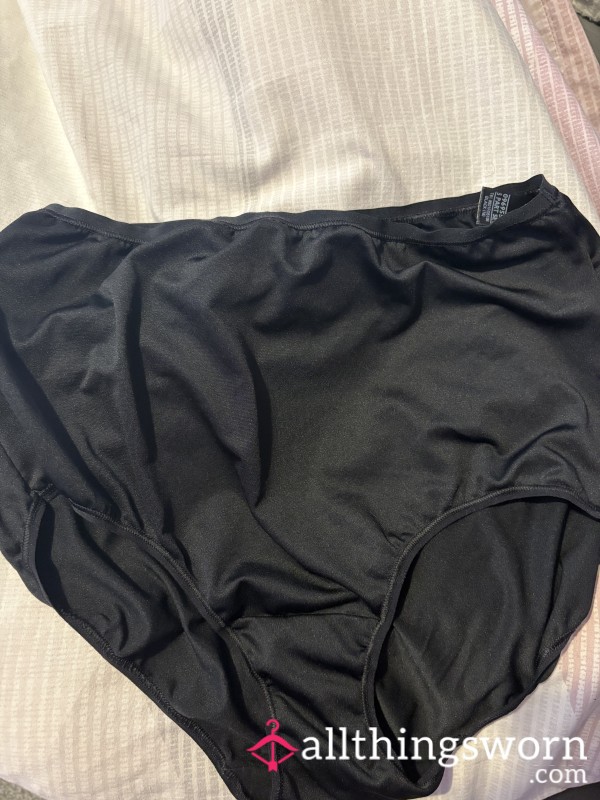 Black Silky M&S Panties
