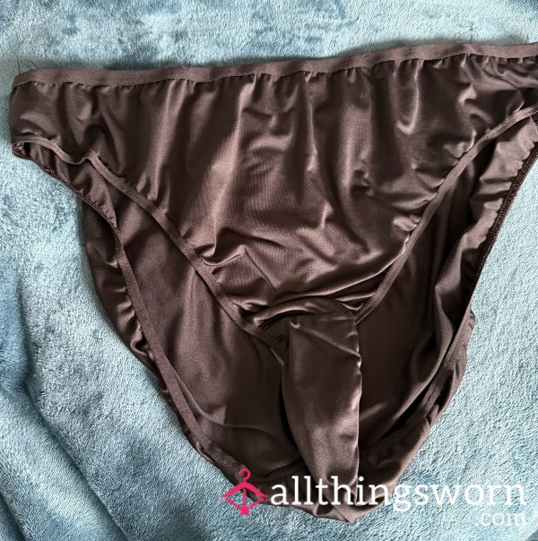 Black Silky Panties