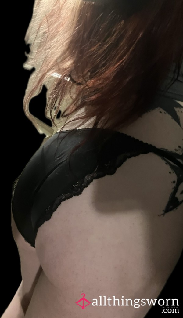 Black Silky Panties