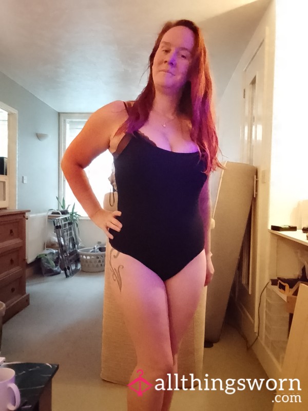 Black Size 10 Body Suit