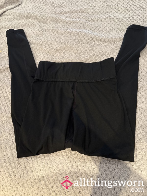 Black Size 8 Leggings - 45 Mins Run On Treadmill