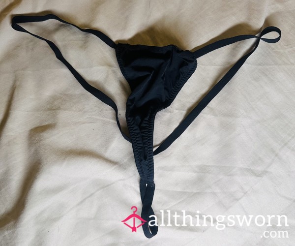 Black Skimpy G-String 12 🖤