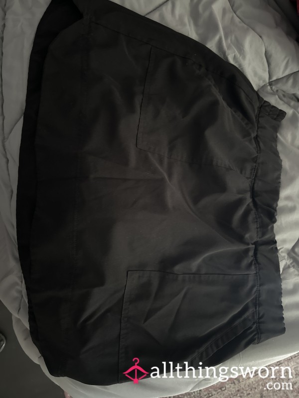 Black Skort With Pockets