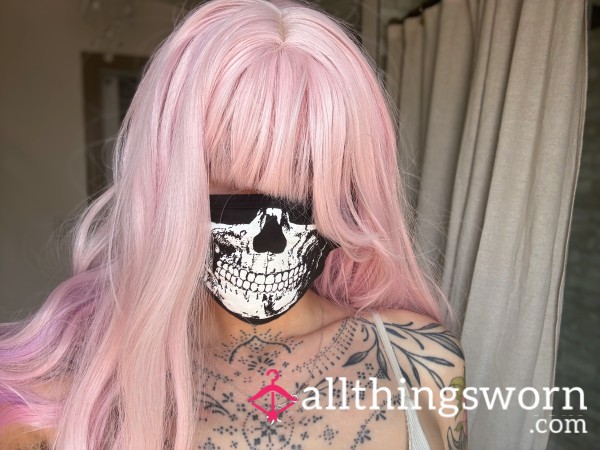 Black Skull Face Mask 💀