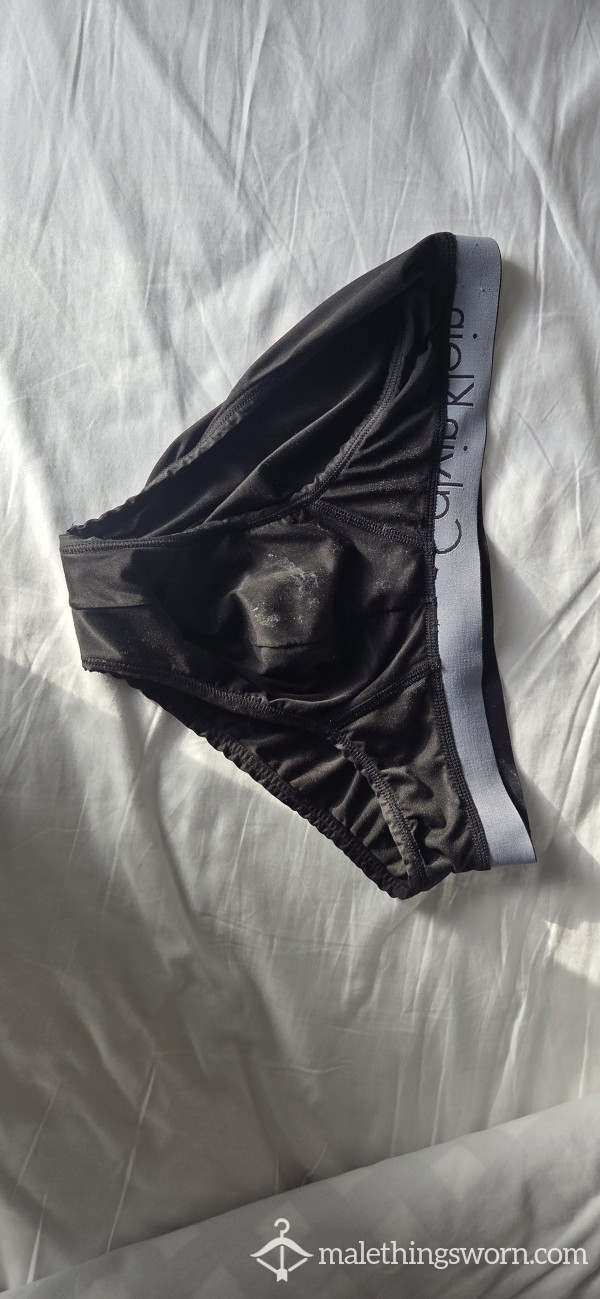 Black Slip Calvins