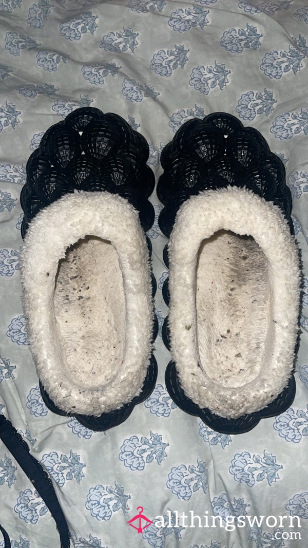Black Slippers