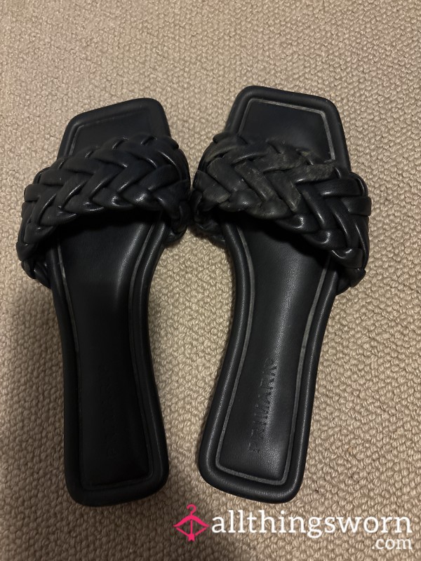 Black Slippers