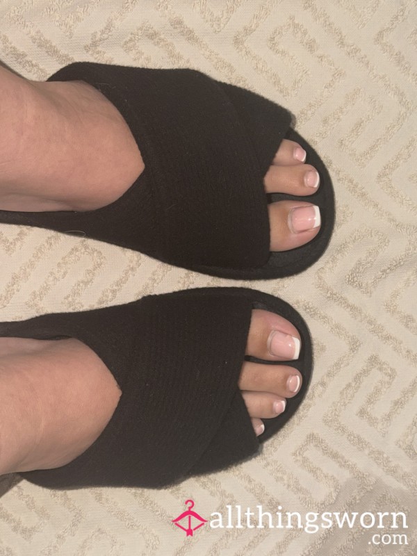Black Slippers