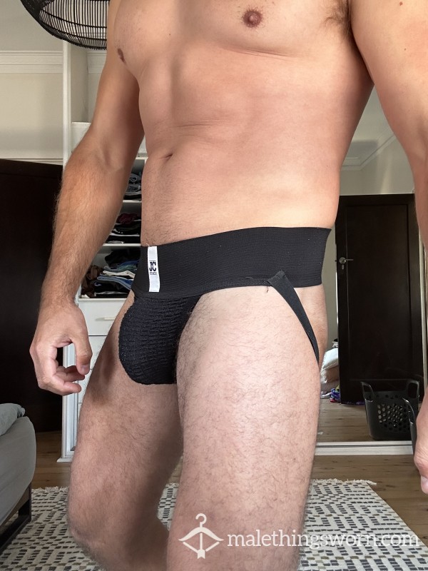 **SOLD**Black Smelly Jockstrap