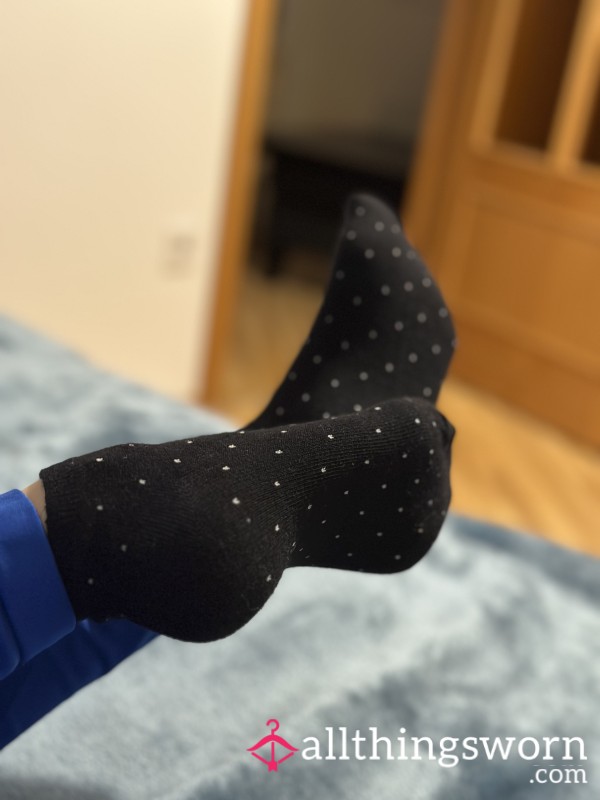 Black Socks Of A Student Girl🖤