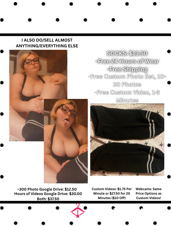 Black Socks With White Stripes