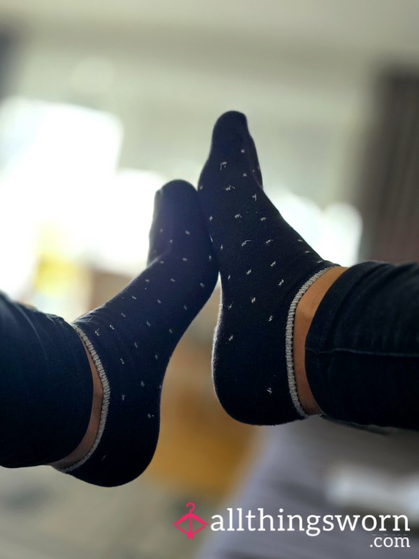 Black Socks, Worn 4 Days