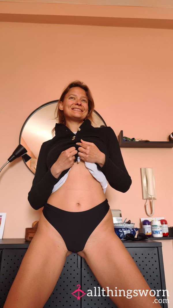Black Spandex Panty