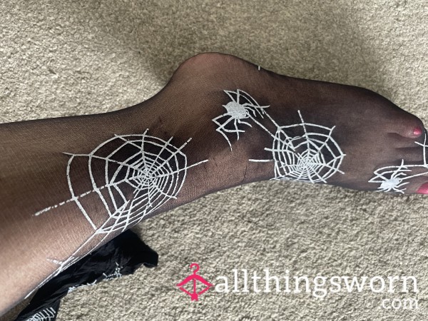 Black 🕸️ Spiderwebs Stockings