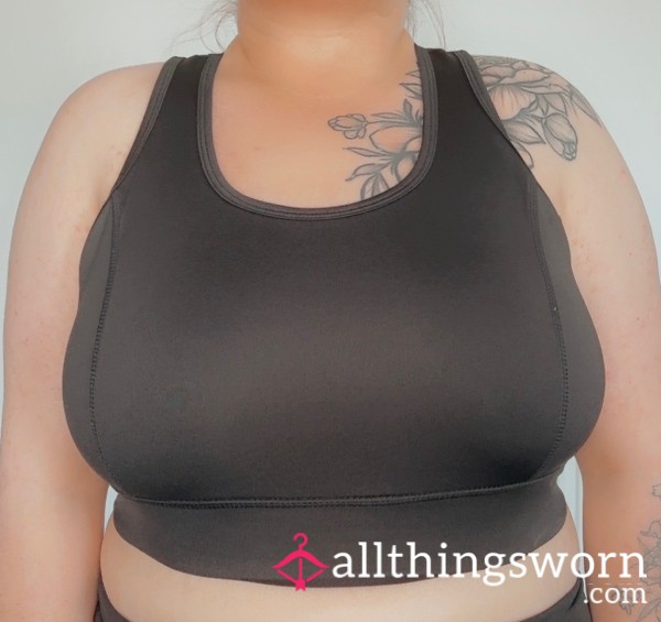 Black Sports Bra