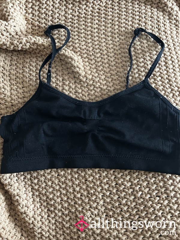 Black Sports Bra