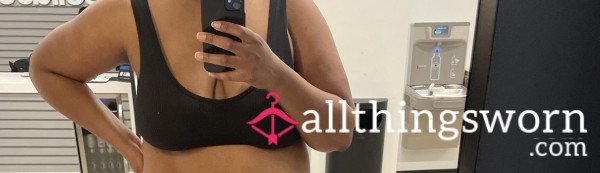 Black Sports Bra