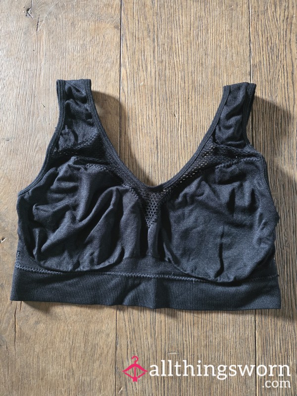 Black Sports Bra