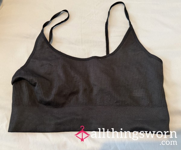 Black Sports Bra